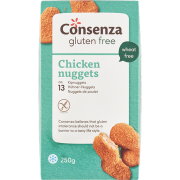 Consenza Gluten Free Kipnuggets 250 g
