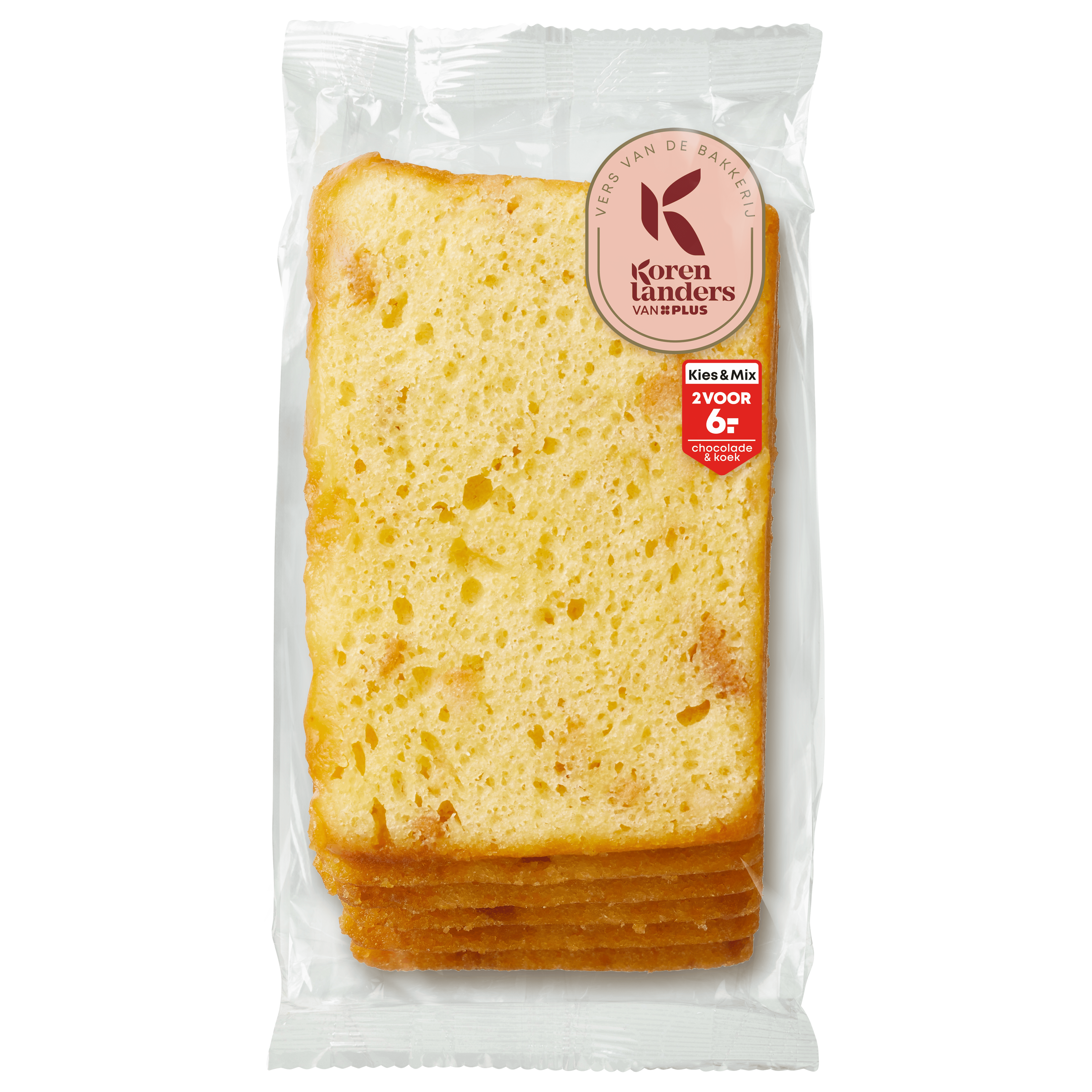 PLUS Korenlanders Bitterkoek cake plakken