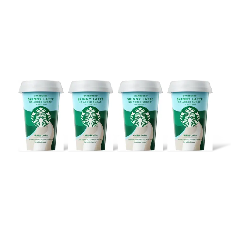 Starbucks Caffé latte gst ijskoffie 4-pack