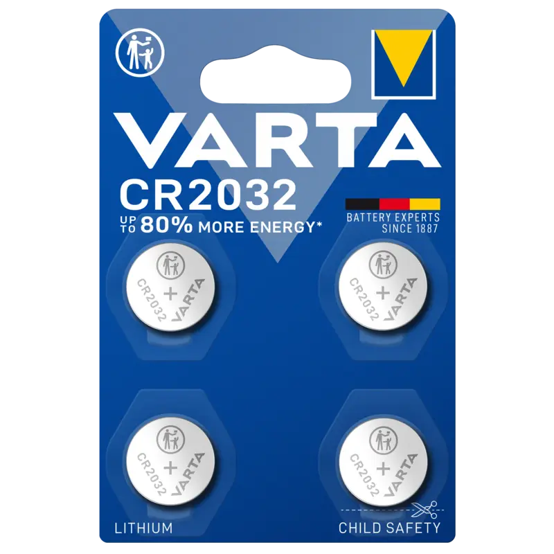Varta Knoopcelbatterij lithium CR2032