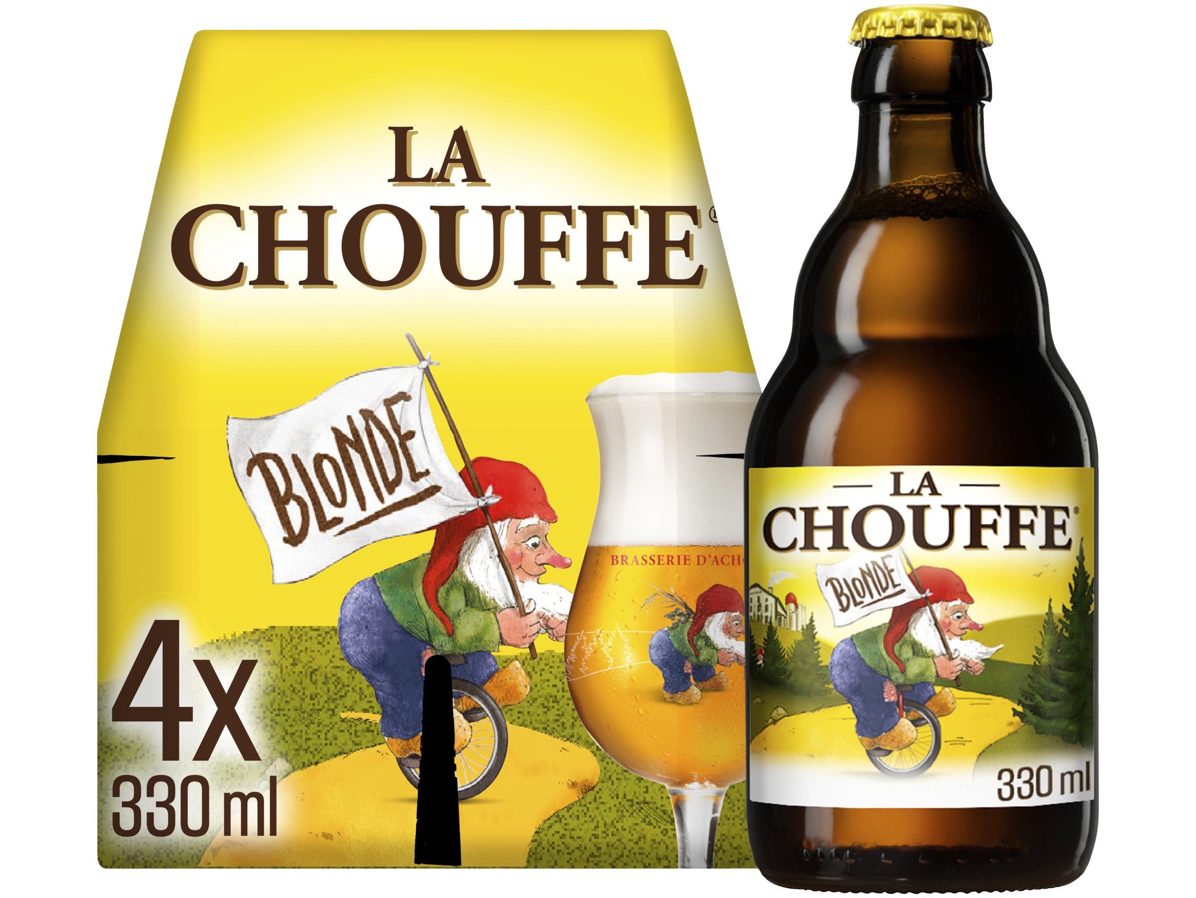 Blond Bier Fles 4-pack
