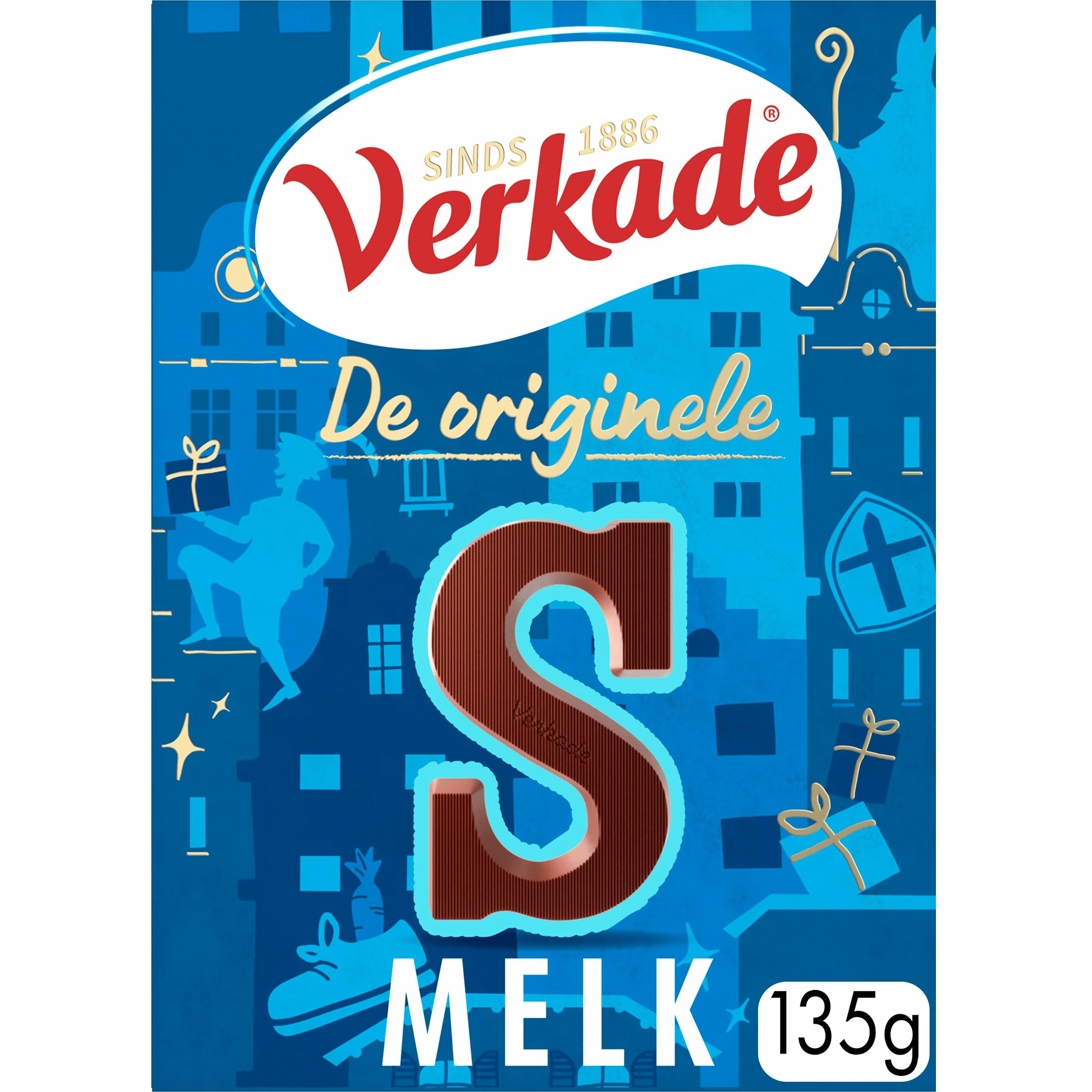 Verkade Melk chocoladeletter
