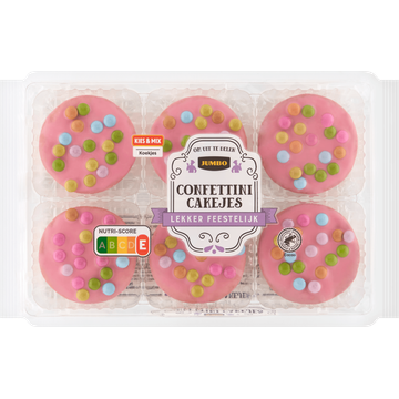 Jumbo Confettini Cakejes Lekker Feestelijk 200 g