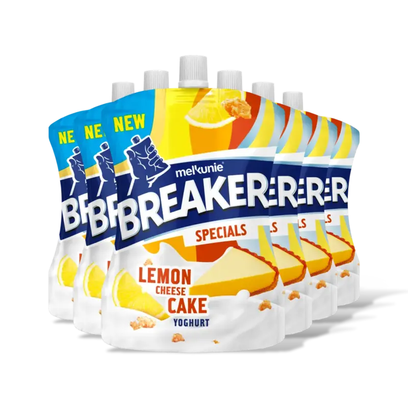 Melkunie Breaker lemon cheesecake yoghurt 6-pack