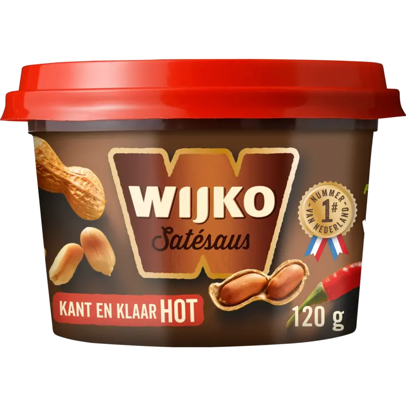 Wijko Satésaus kant & klaar hot