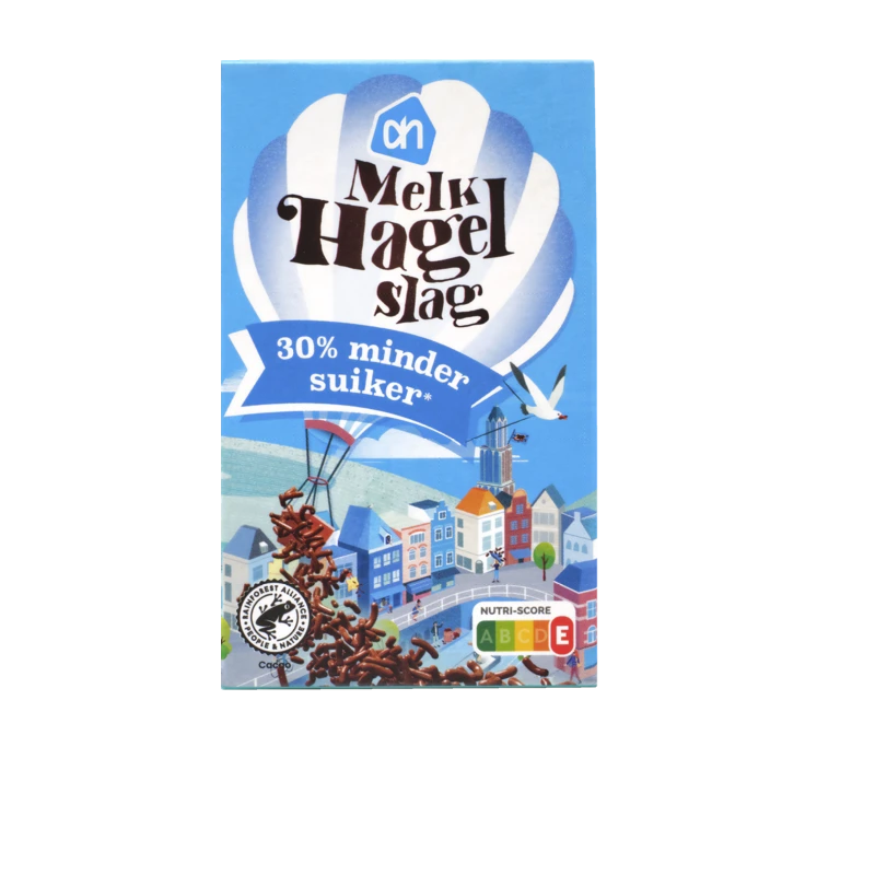 AH Hagelslag melk minder suiker
