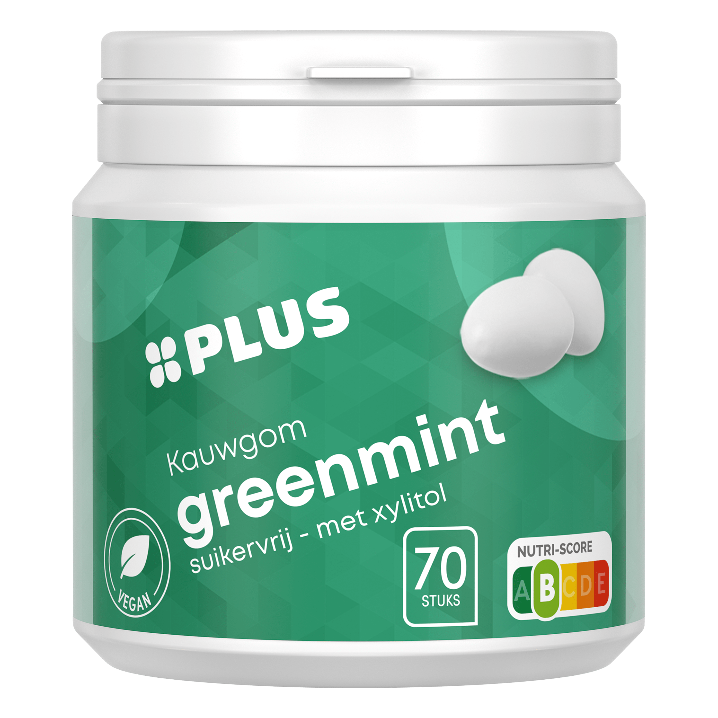 PLUS Kauwgom greenmint