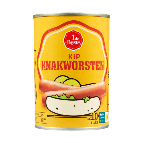 1 de Beste Knakworst kip