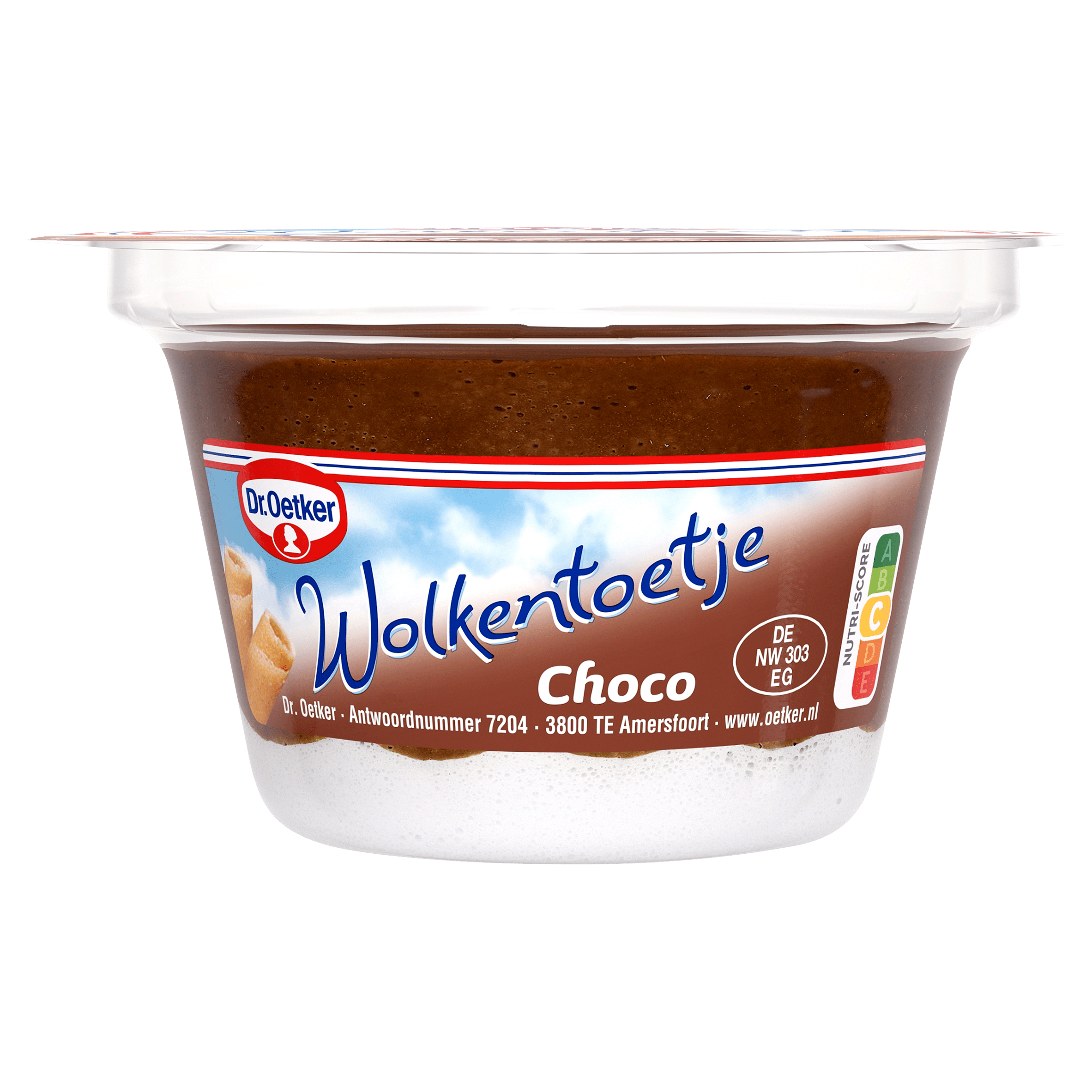 Dr. Oetker Wolkentoetje Chocolade