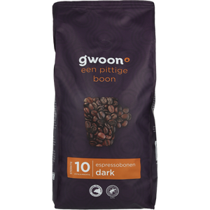 G'woon Dark Roast Bonen