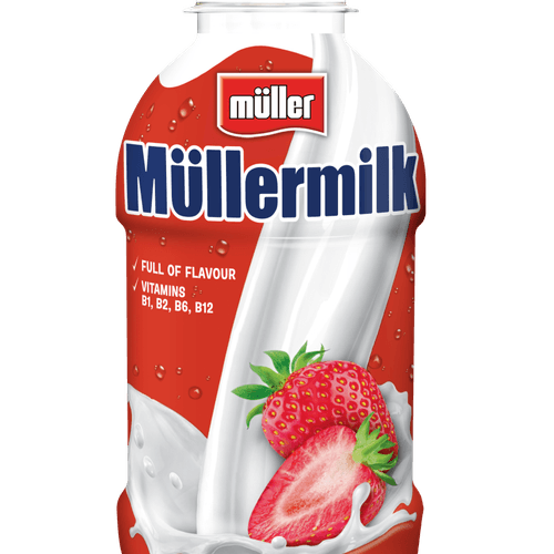 Müllermilk aardbei