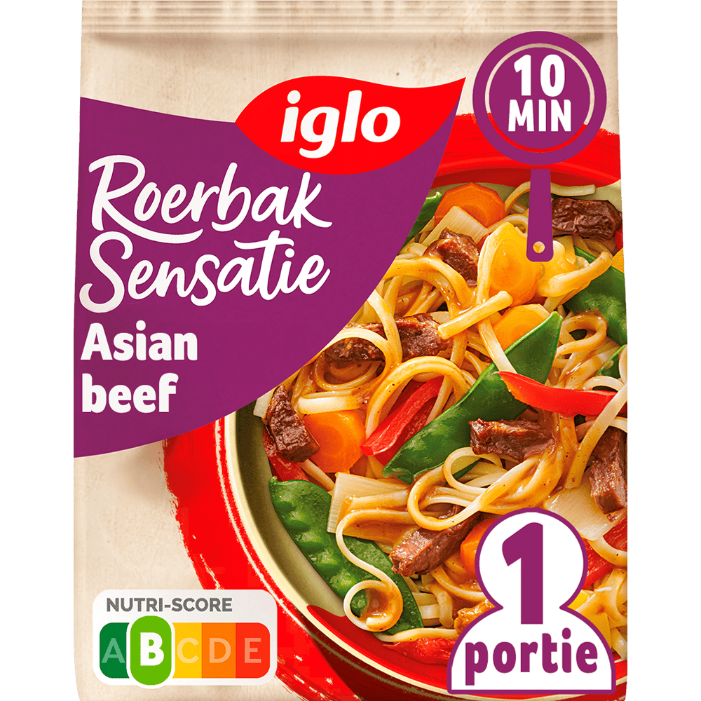 Iglo Roerbak Sensatie Asian Beef