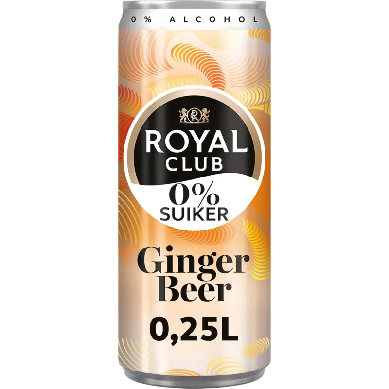 Royal Club Ginger beer 0% suiker