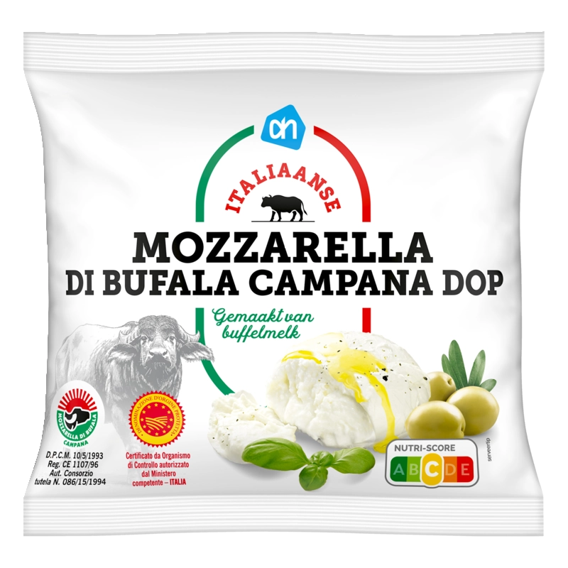 AH Italiaanse mozzarella di bufala campana