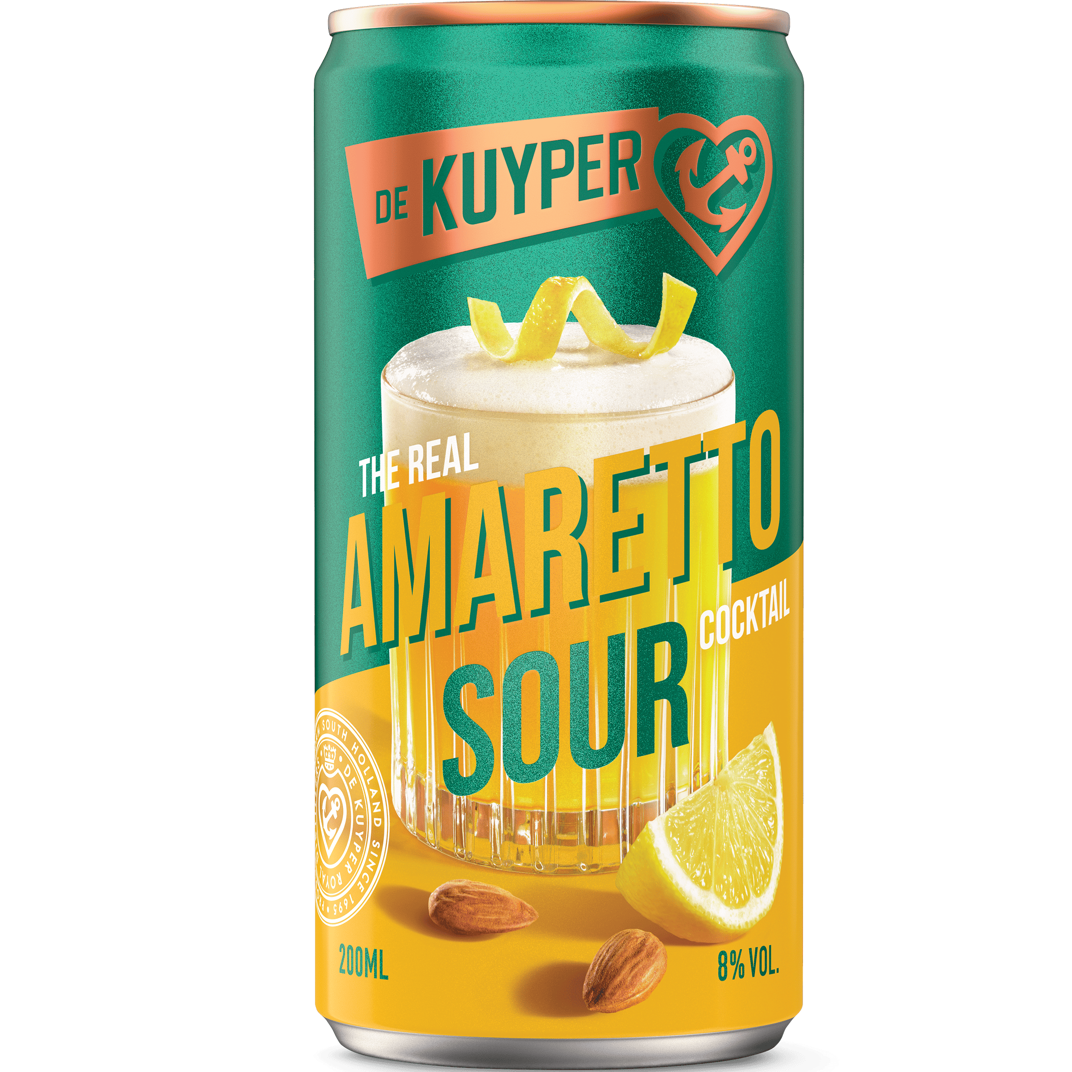 De Kuyper Amaretto Sour Ready to drink Cocktail