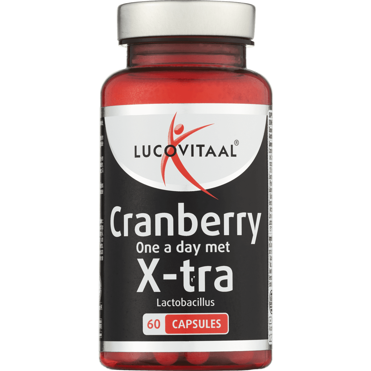 Lucovitaal Cranberry met X-tra Lactobacillus Capsules 60 stuks