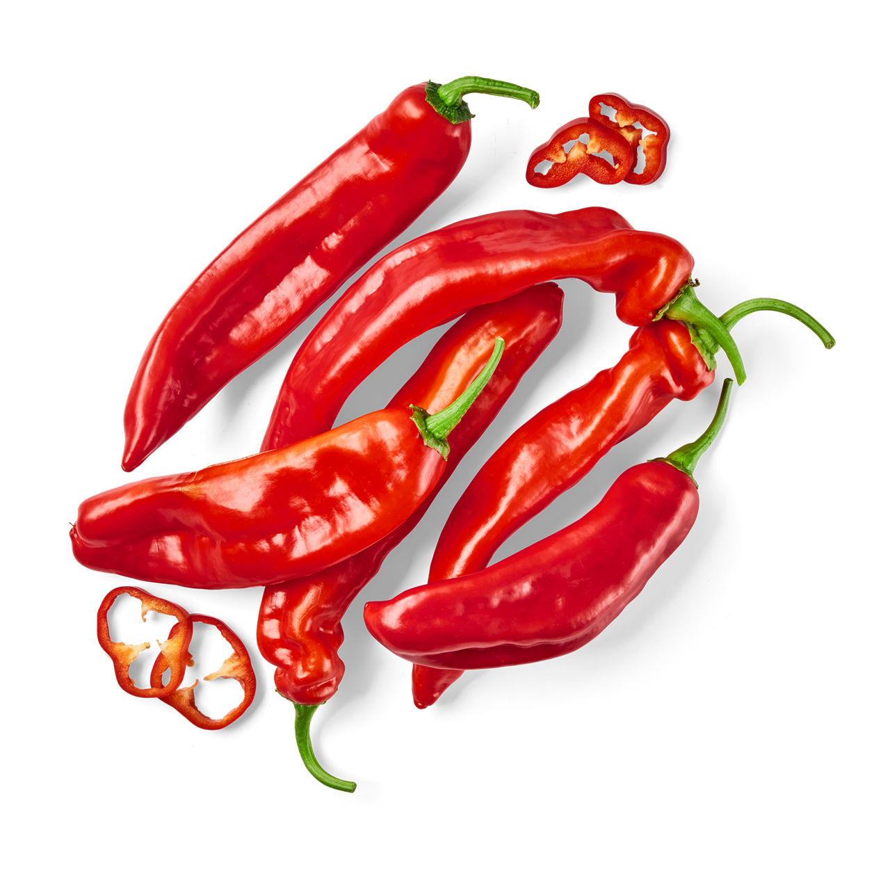 Zoete puntpaprika's