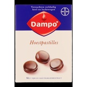 Dampo hoestpastilles tijm en sleutelbloemextract