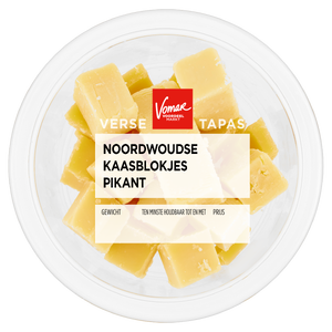 Kaasblokjes Pikant
