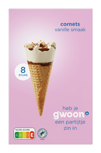 G'woon Cornets Vanille
