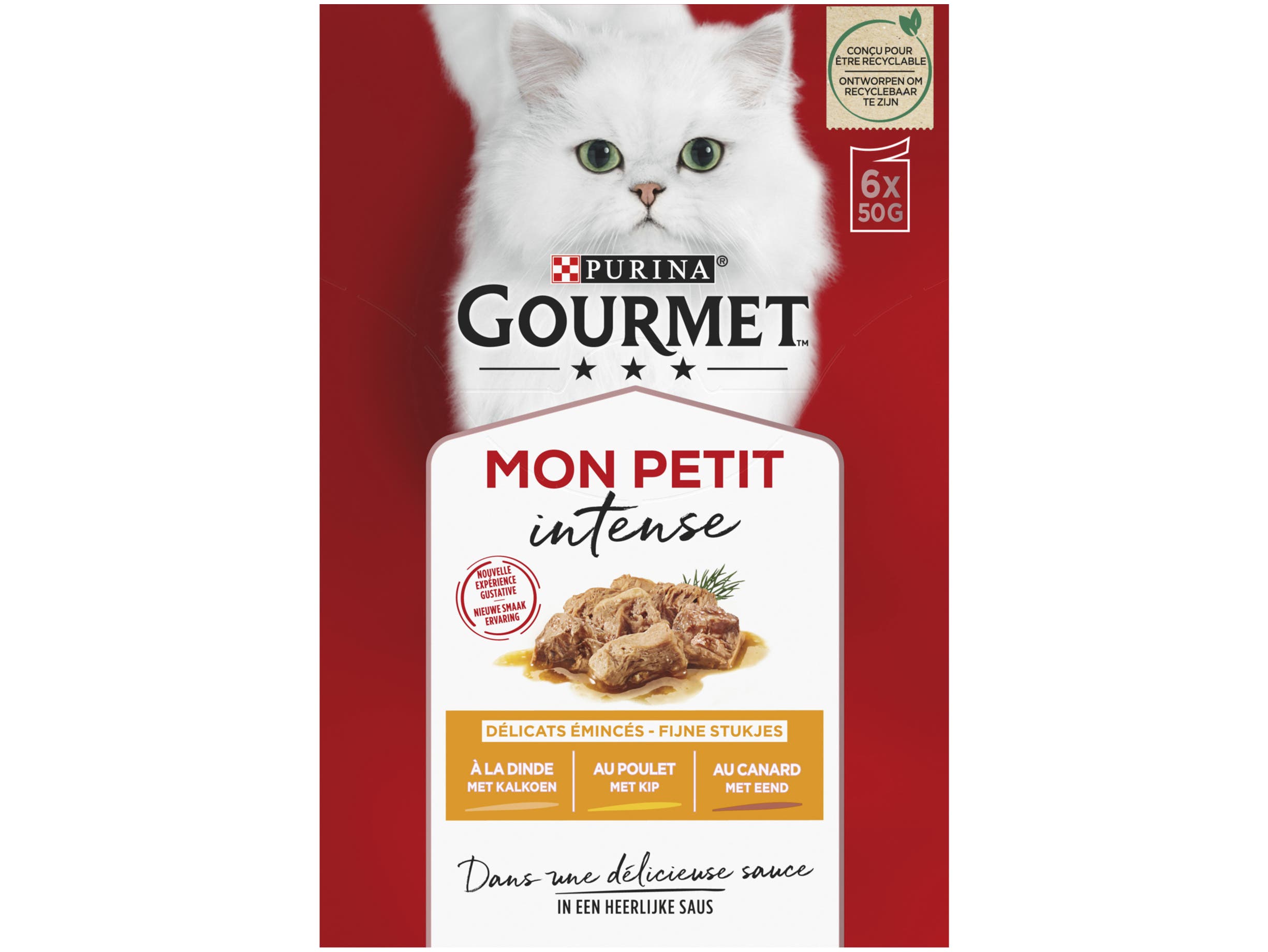 Mon Petit Intense kattenvoer gevogelte