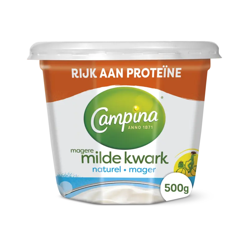 Campina Magere milde kwark naturel