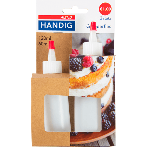 Altijd handig Garneerfles 2 stuks 120ml