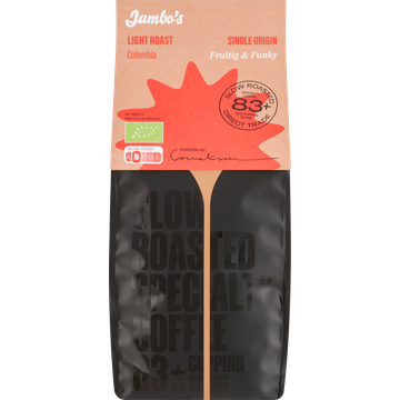Jumbo's Bio Koffiebonen Light Roast Colombia Fruitig & Funky 500 g