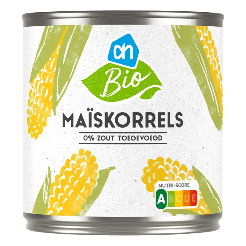 AH Biologisch Maiskorrels 0% zout toegevoegd