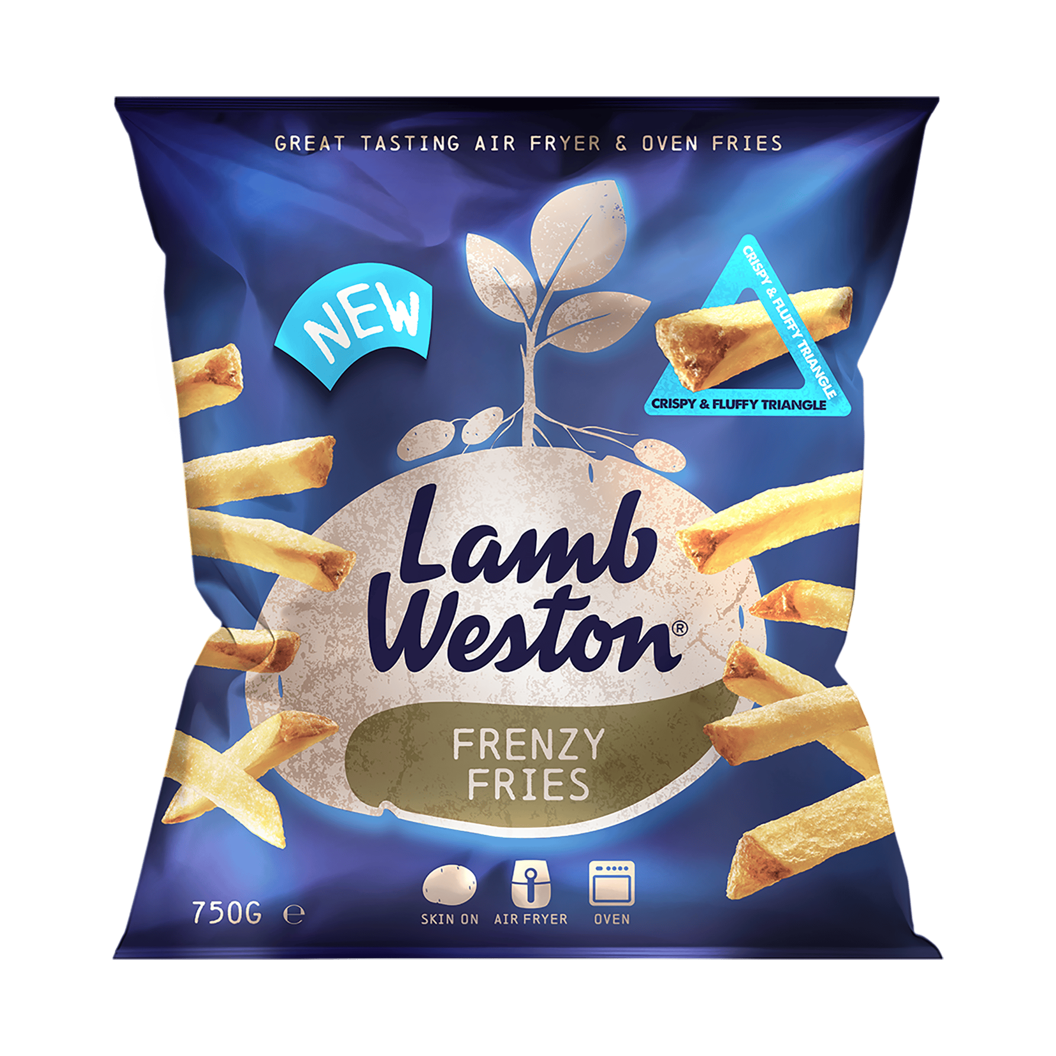 Lamb Weston Frenzy Fries Natural 750gr