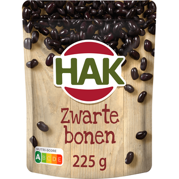 Hak Zwarte Bonen 225g