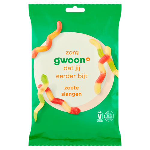G'woon Winegums zoete slangen