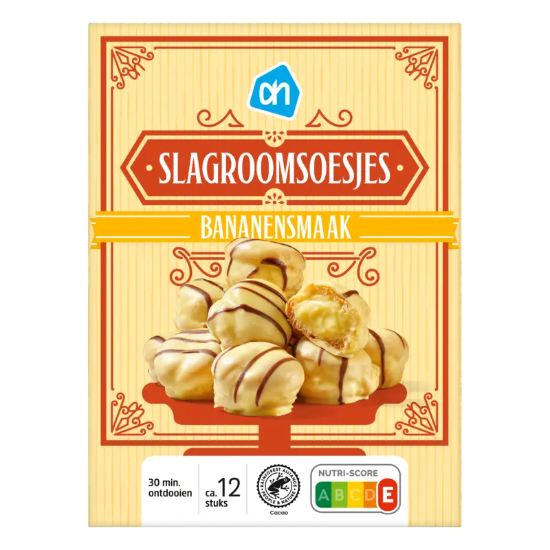 AH Slagroomsoesjes bananensmaak