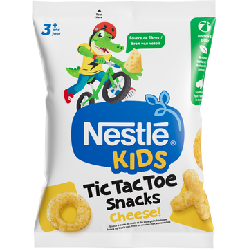 Nestlé Kids Tic Tac Toe Snacks Cheese! 3+ Jaar 42 g