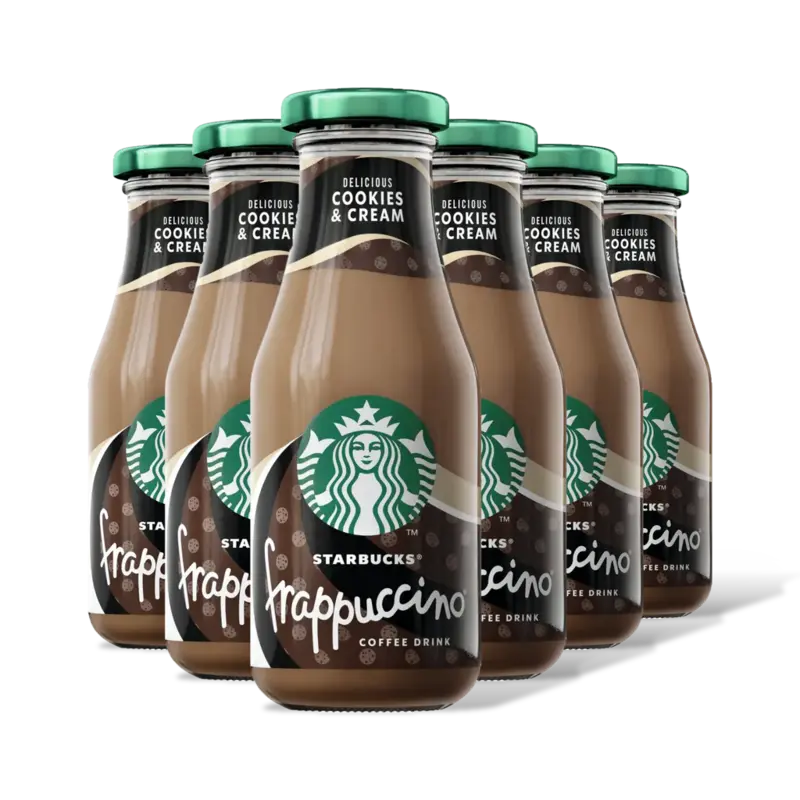 Starbucks Frappuccino cookies & cream 6-pack