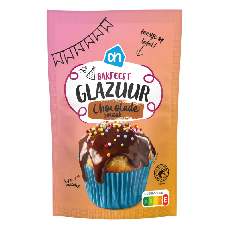 AH Bakfeest glazuur chocolade smaak