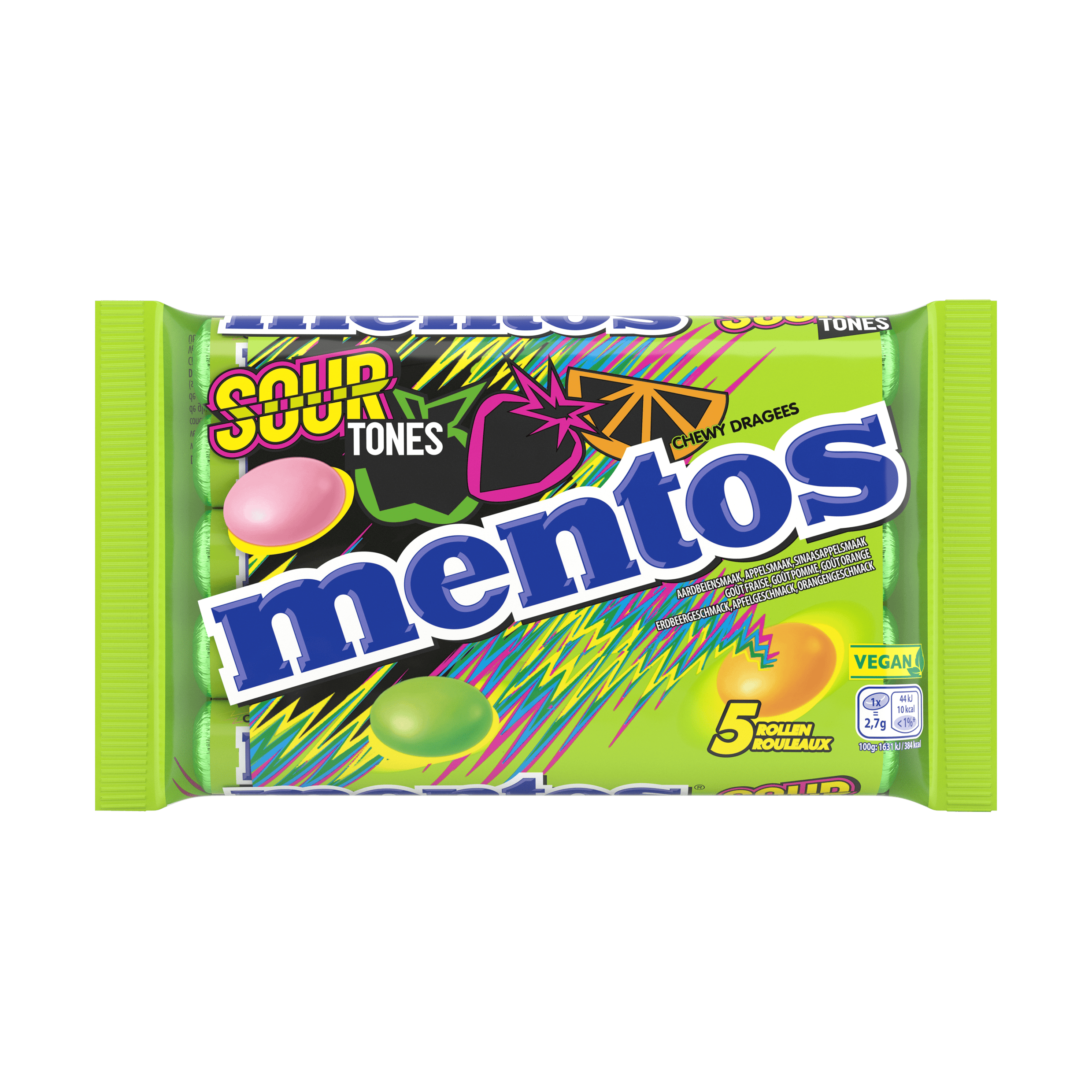 Mentos Sour tones 5-pack
