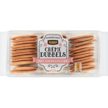 Jumbo Crème Dubbels met Crèmevulling 200 g