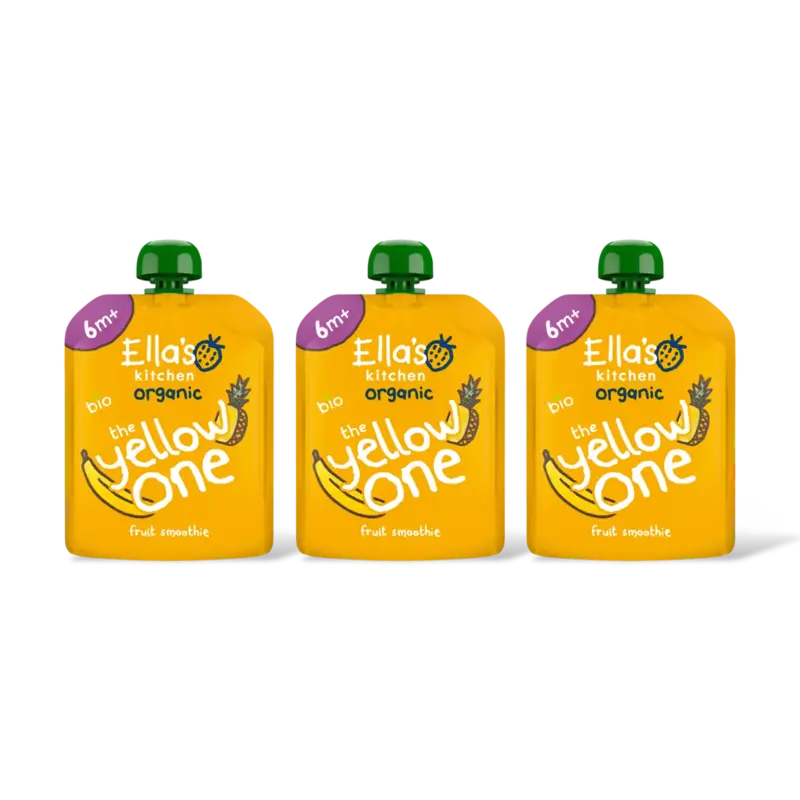 Ella's kitchen Fruit smoothie the yellow one 6m+ b 3-pk