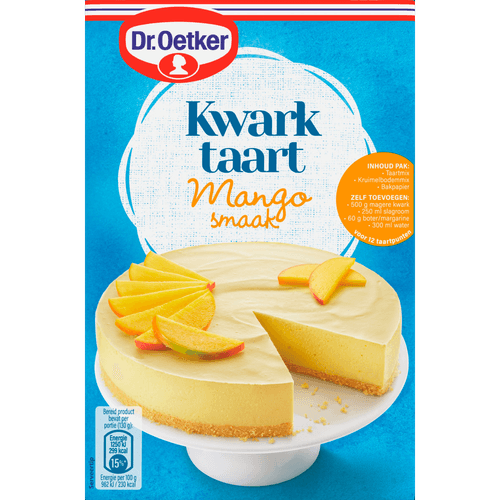 Dr. Oetker Kwarktaart mango