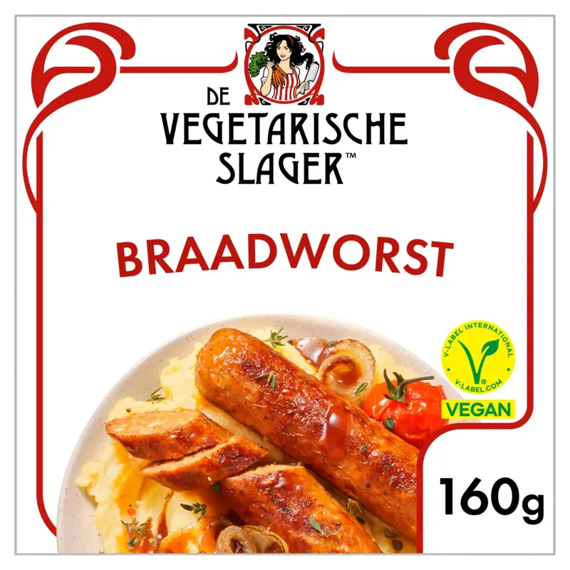 Vegetarische Slager Braadwurst