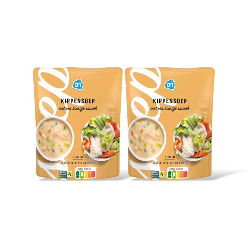 AH Romige kippensoep 2-pack