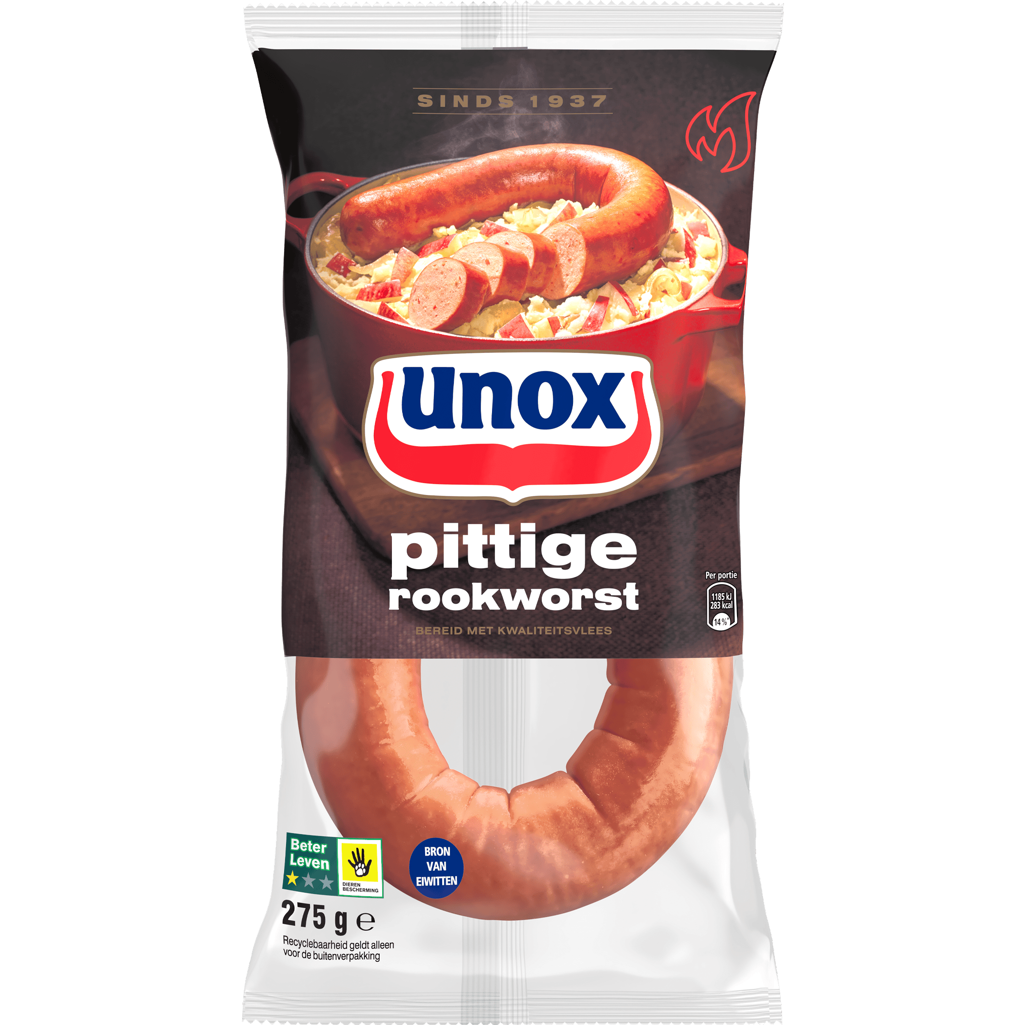 Unox Rookworst pittig
