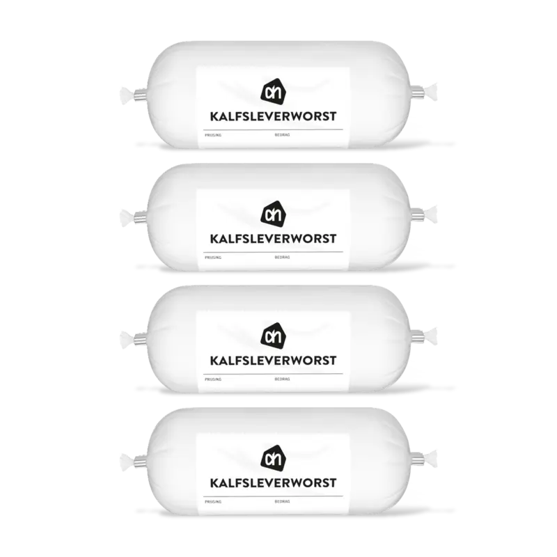 AH Kalfsleverworst 4-pack