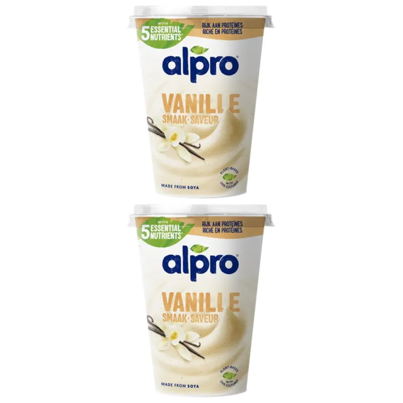 Alpro Plantaardig variatie vanille 2-pack
