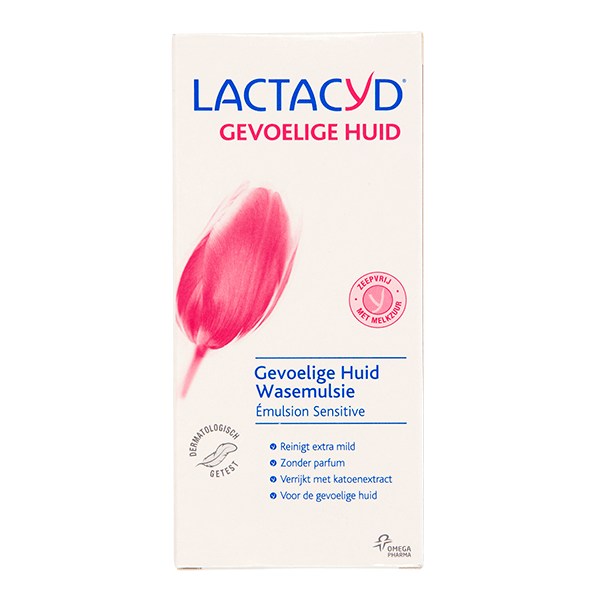 Lactacyd Dagelijkse wasemulsie gevoelige huid