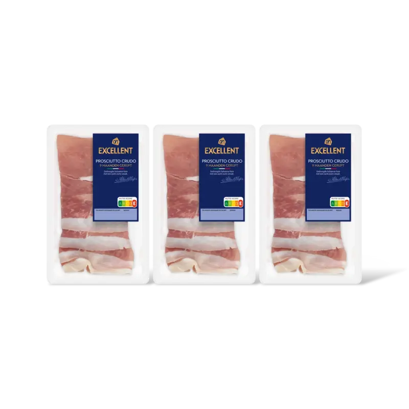 AH Excellent Prosciutto crudo 3-pack