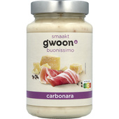 g'woon Pastasaus Carbonara