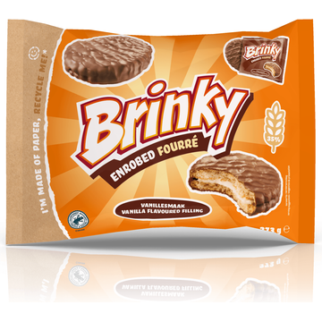 BRINKY Fourré Vanillesmaak 273g