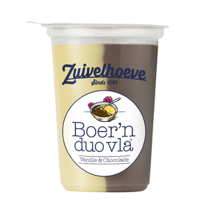 Zuivelhoeve Boer'n Vla Vanille Chocolade